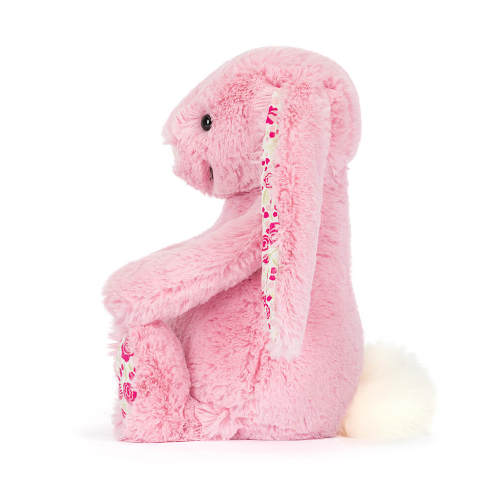 Blushkin Blossom Luxe Bunny, the perfect 12.2-inch plush toy for little hands, made from high-quality, kid-friendly materials.