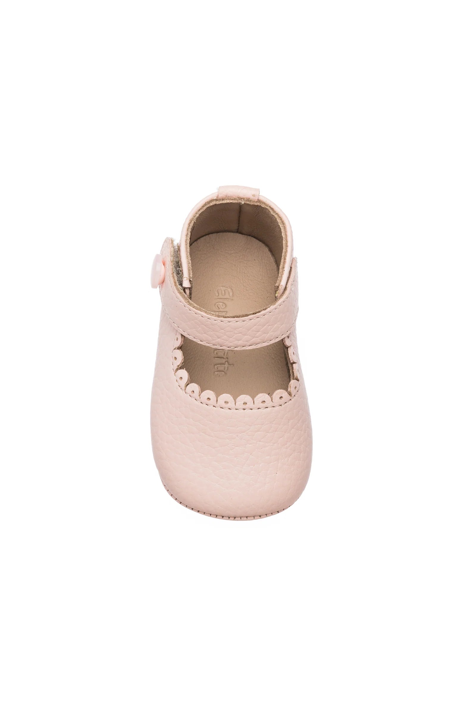 Baby Mary Janes Pink Leather F26