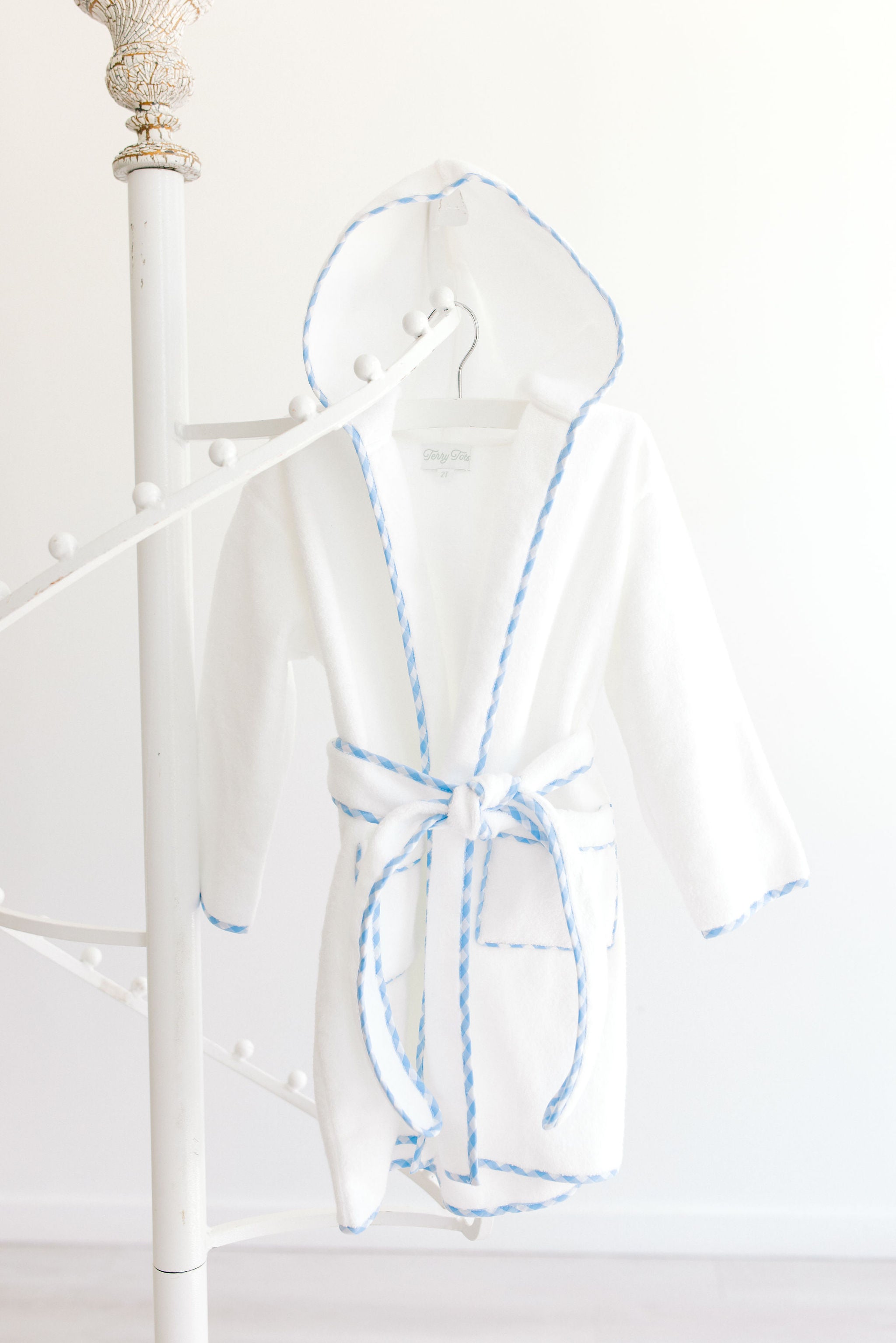 Bathrobe Blue Buffalo Check