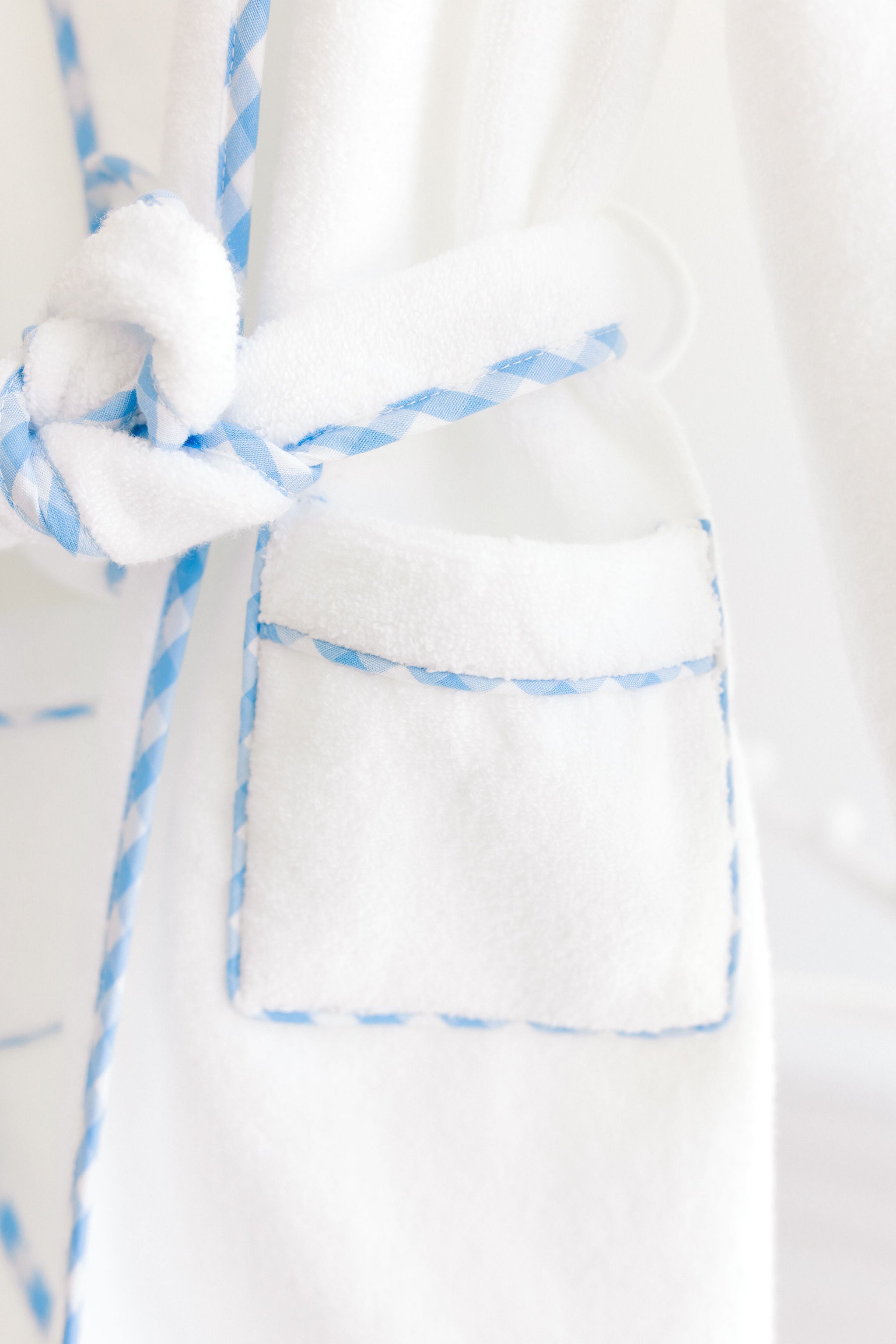 Bathrobe Blue Buffalo Check