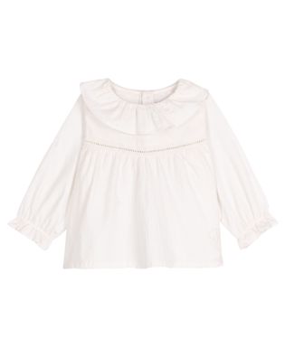 White Long Sleeve Blouse