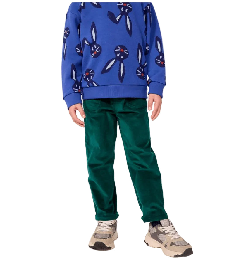 Boy Corduroy Pants Green F26
