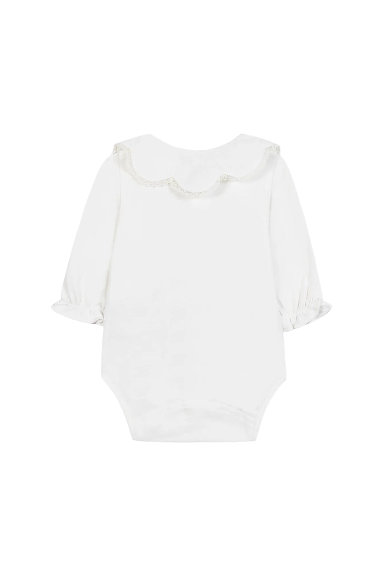 Body Ecru Ruffled collar