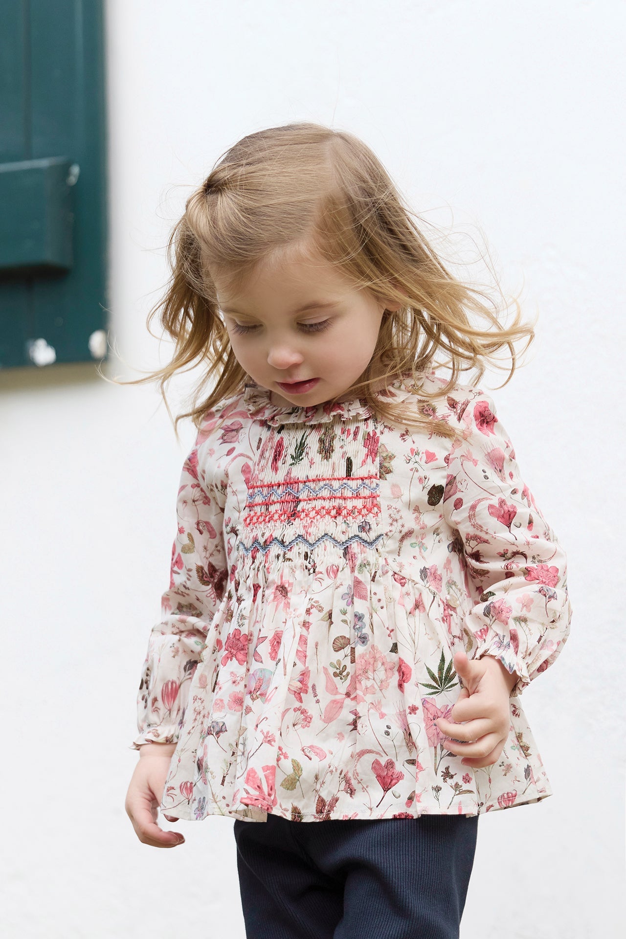 Blouse Fabric Liberty smocked