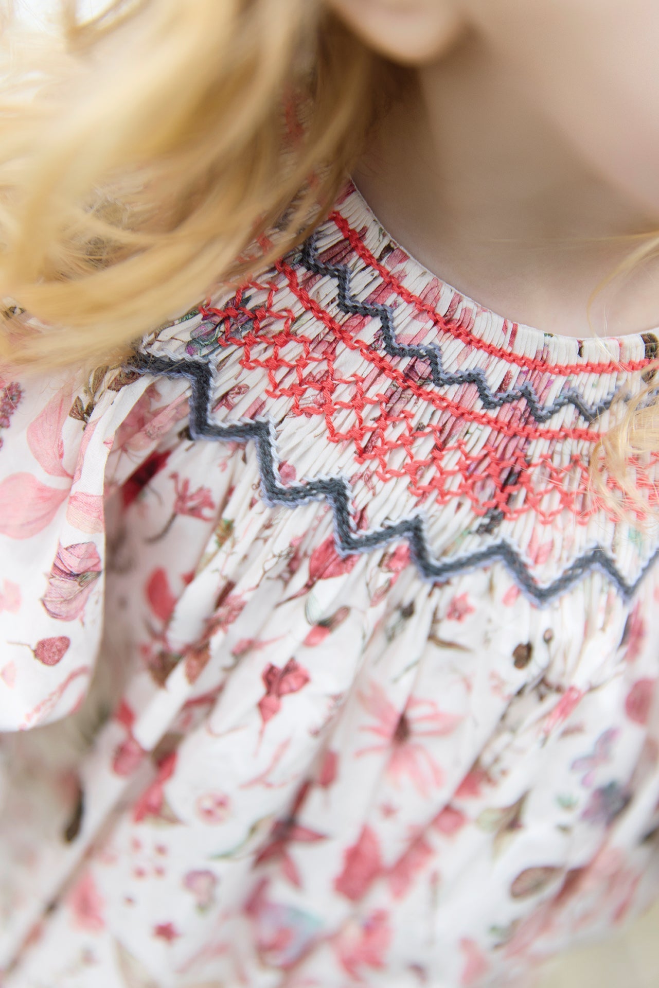 Dress Liberty smocked