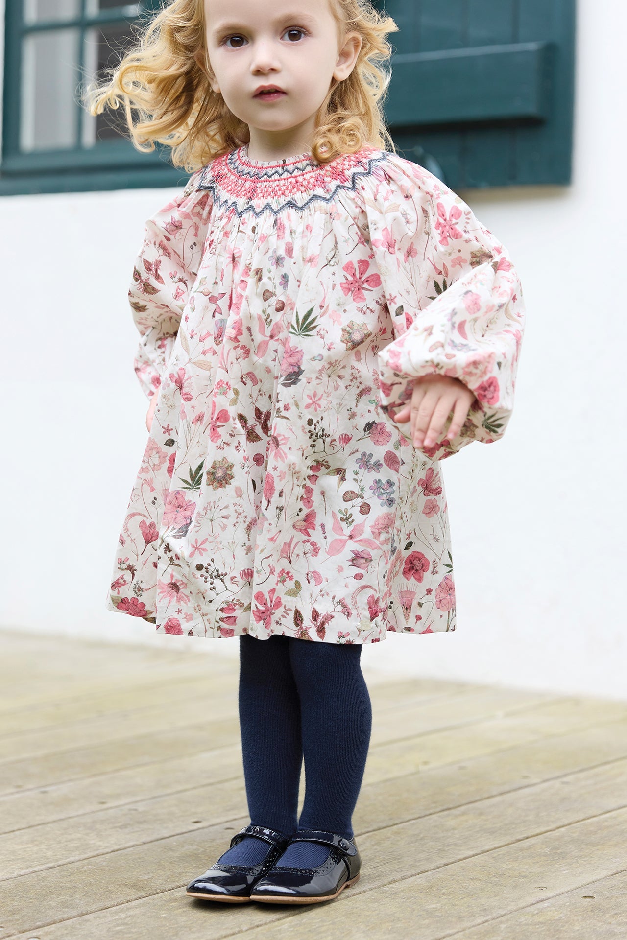Dress Liberty smocked