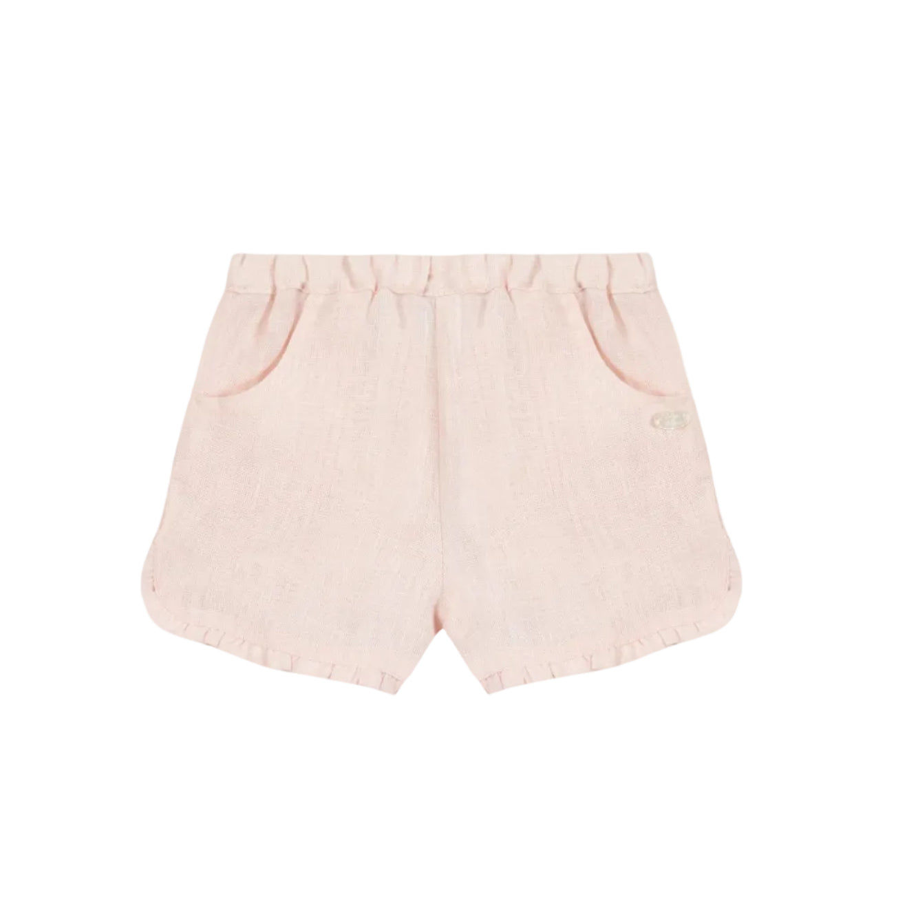 Pale Pink Linen Short