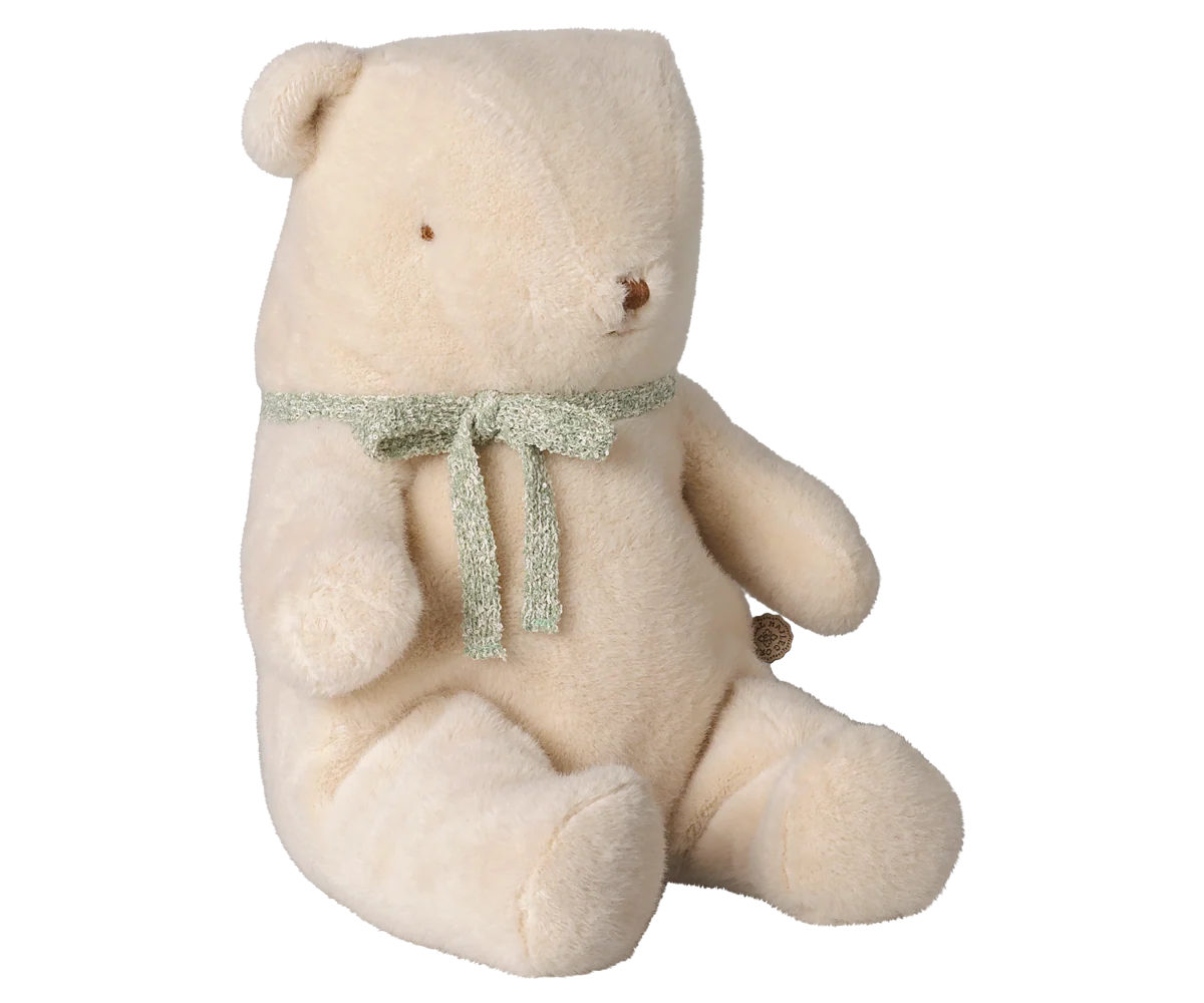 Teddy Bear Plush Medium Off White