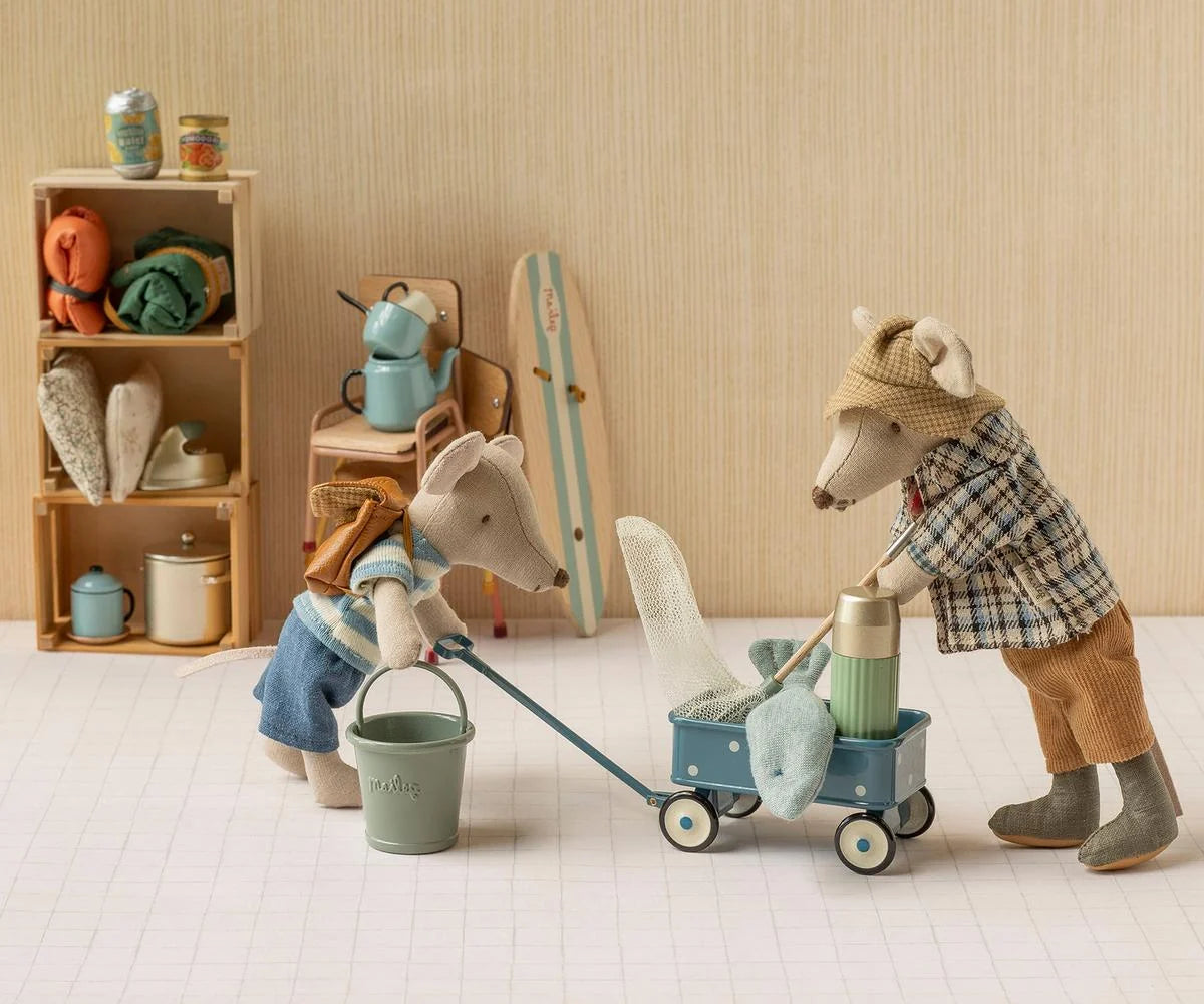 Wagon Mouse - Blue