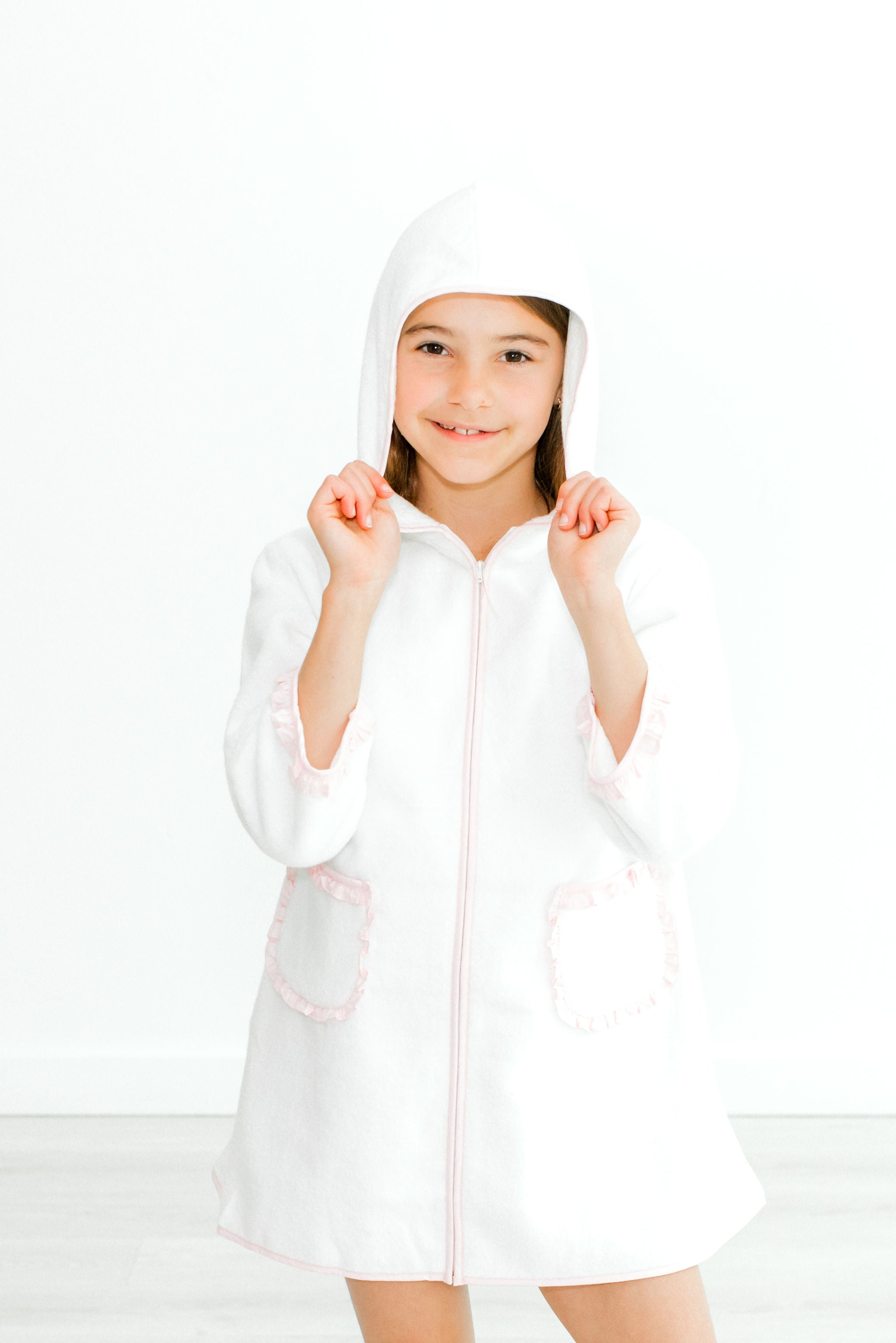 Cover Up-Pink Ruffles