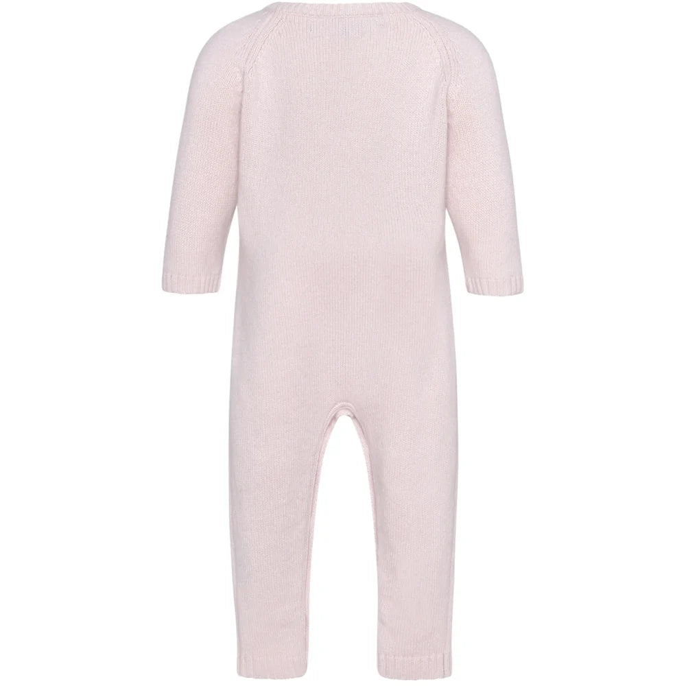 Cashmere Sweater Longall Set Pink