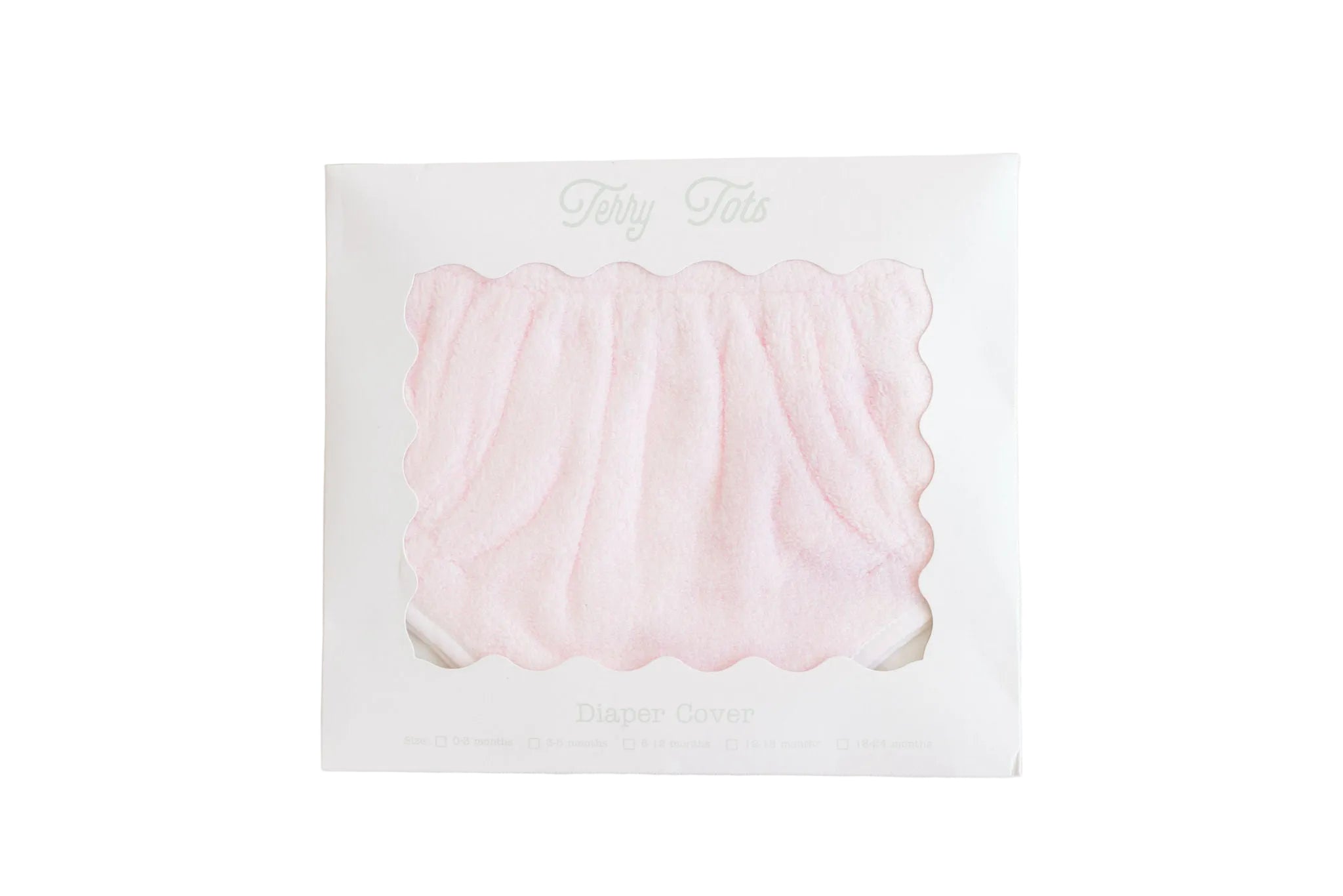 Diaper Cover -Pink Terry