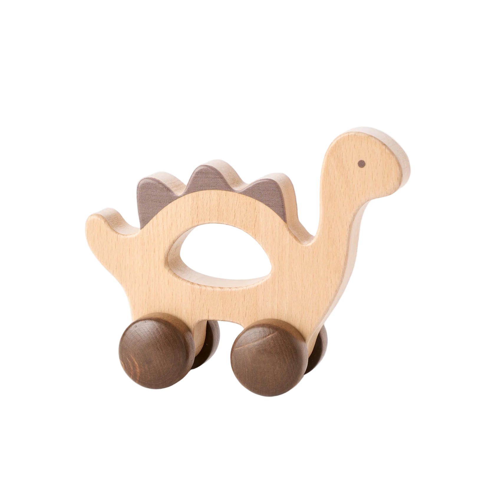 Wooden Push Toy Dinosaur