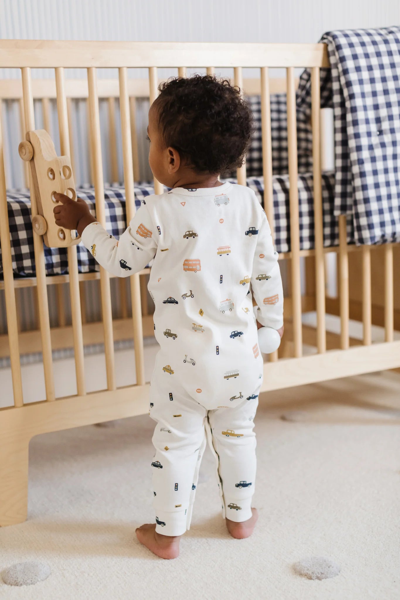 Henley Patch Pocket Romper Field Work