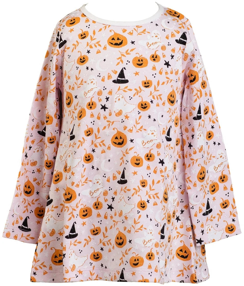 Pink Casper LS Play Dress F26