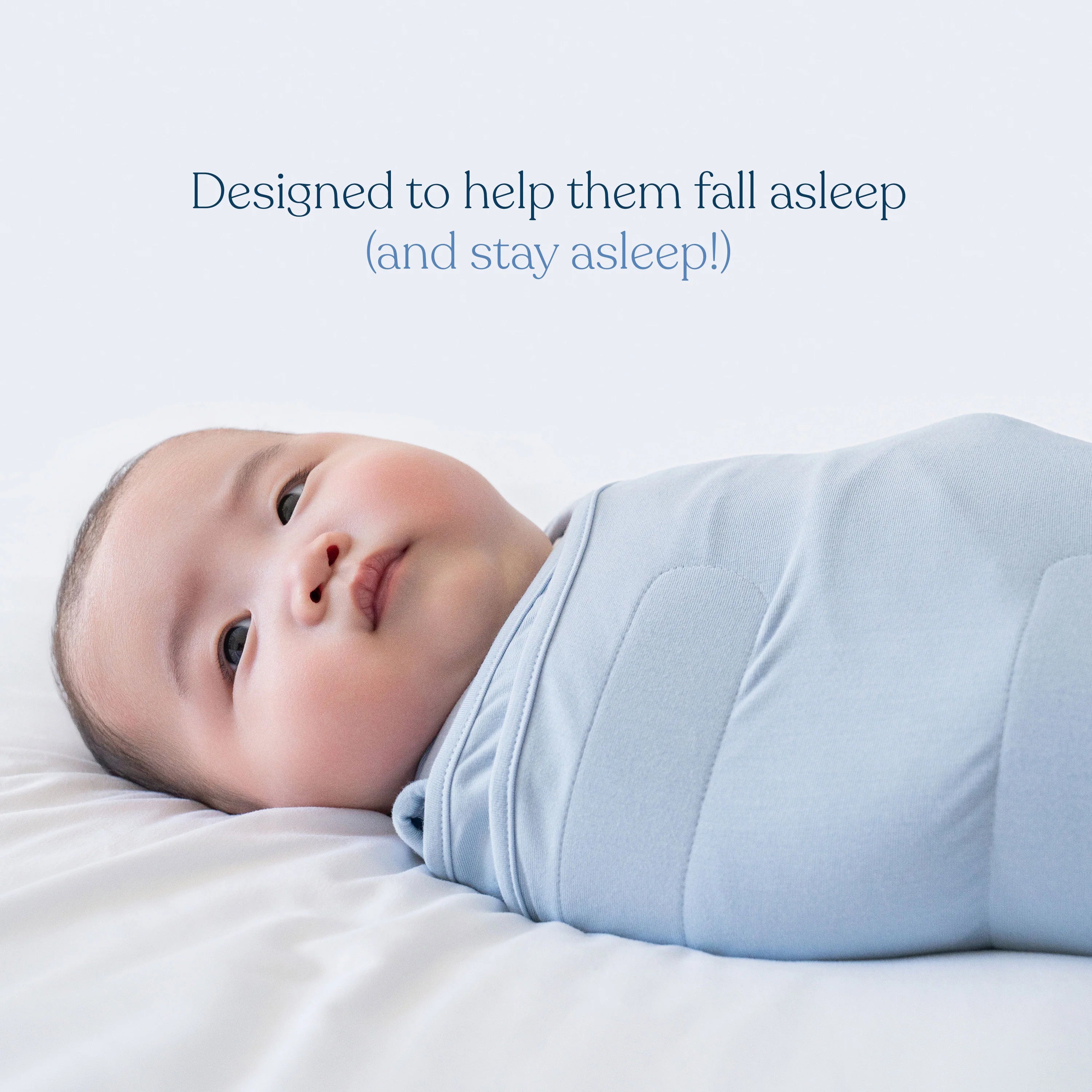 Bamboo SleepSack Swaddle -Blue Fog