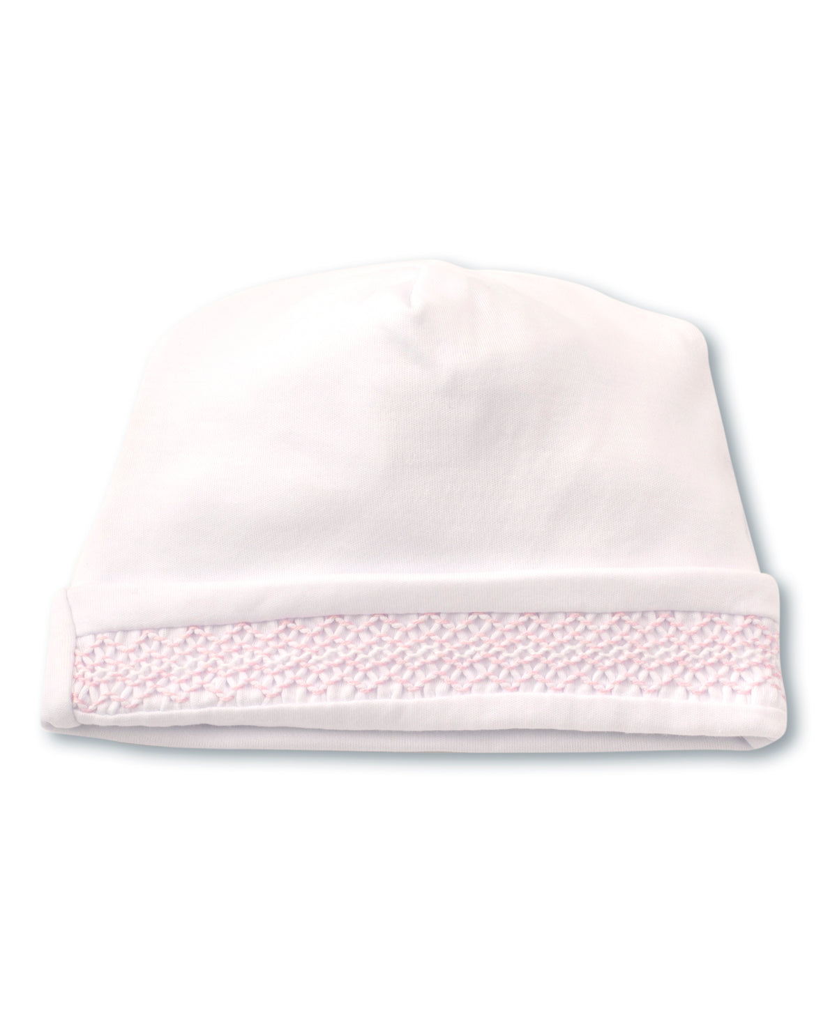 Hand Smocked CLB Charmed Pink/White Hat