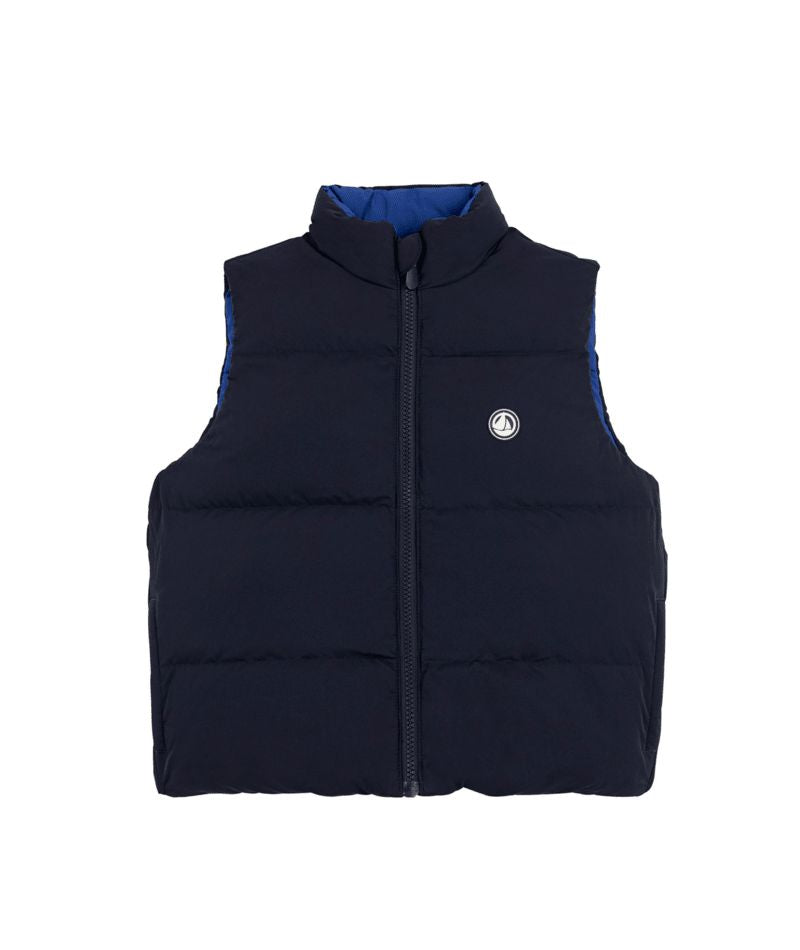 Kid Reversible Vest Blue Navy F26