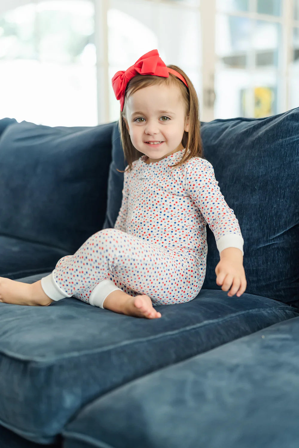 Parker Zipper Pajama Star Spangled