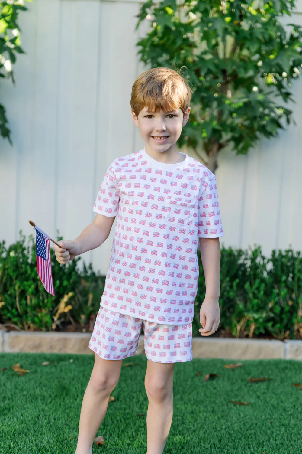 Charles Set American Flag