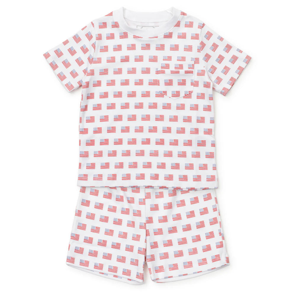 Charles Set American Flag