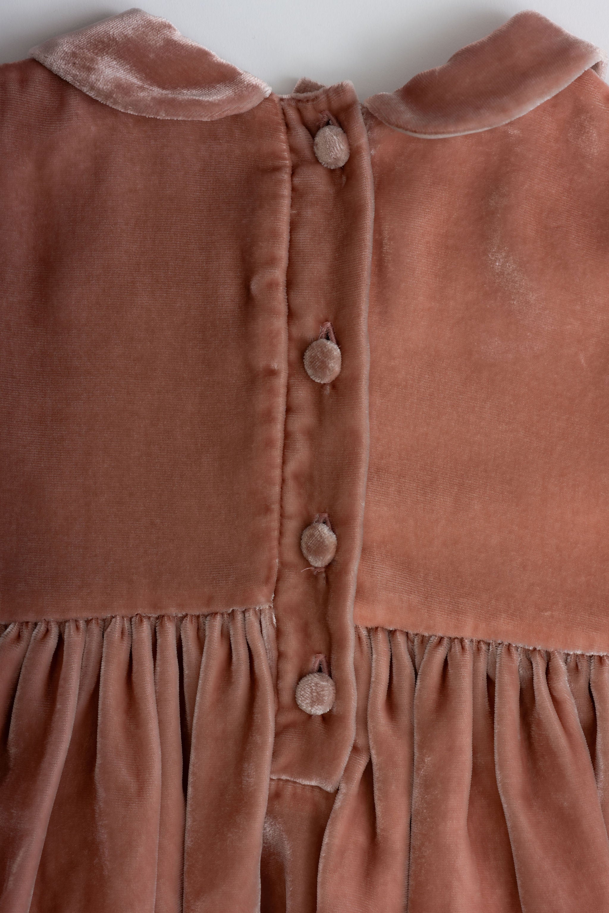 Baby Smocked Velvet Dress