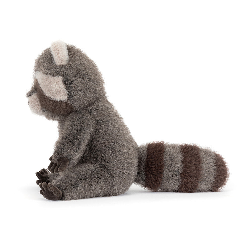 Trixiwoo Raccoon enjoying outdoor adventures with a child, ideal for companionship.