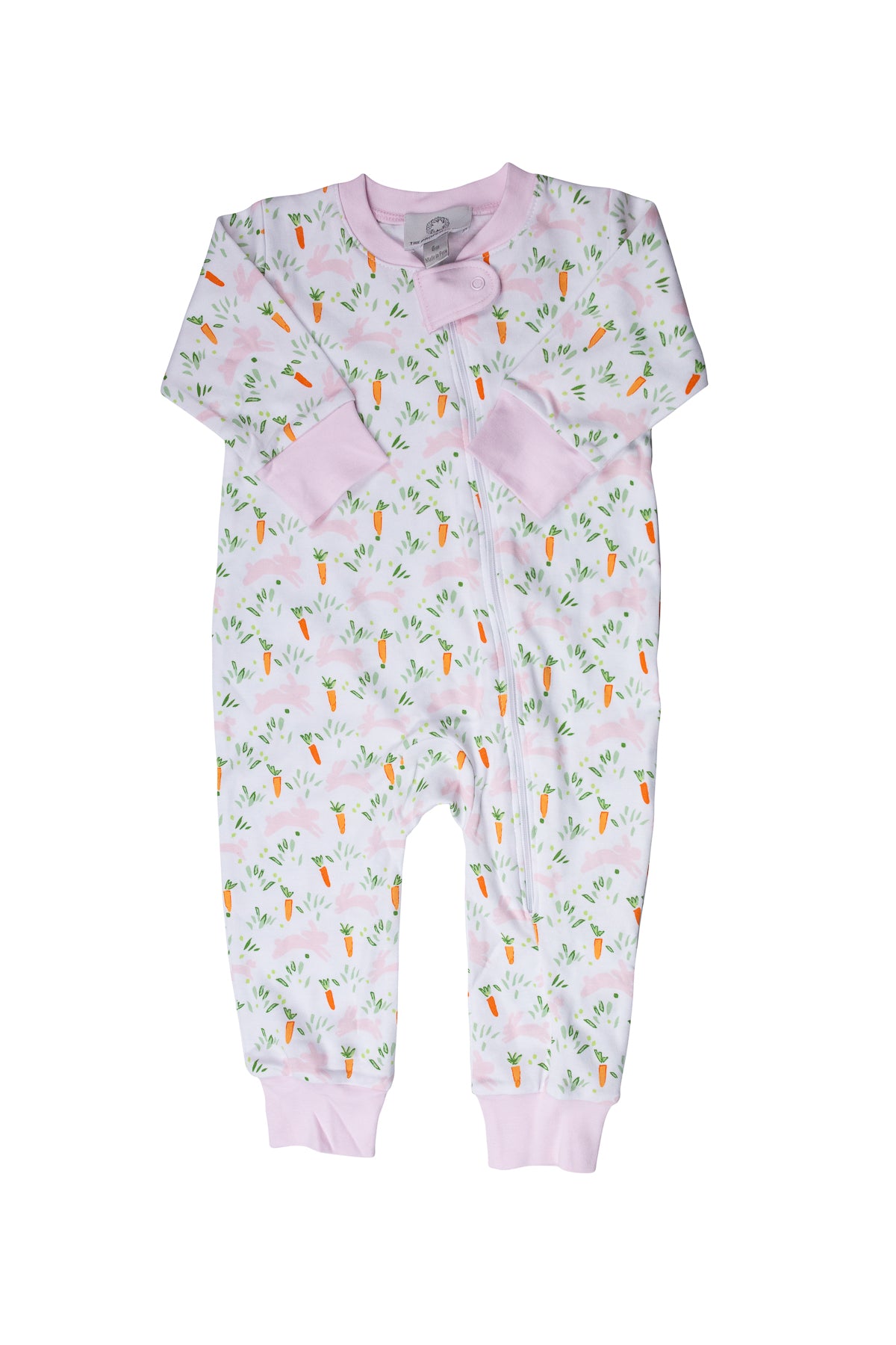 Pink Zipper PJ in Peeps