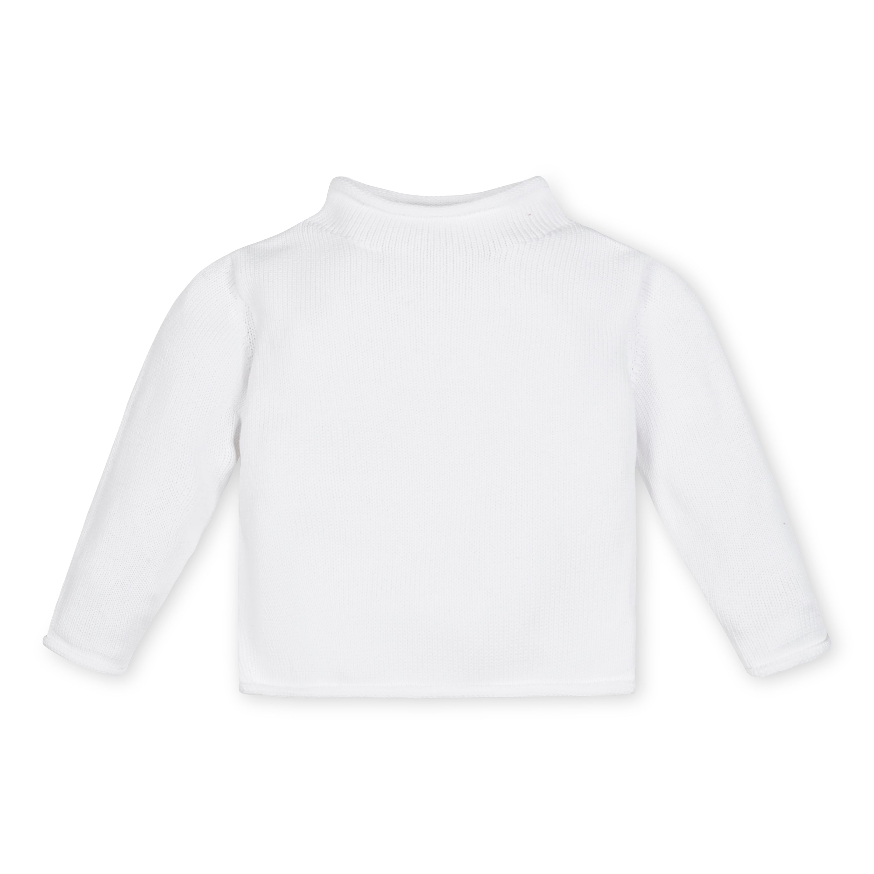 Rollneck Sweater White