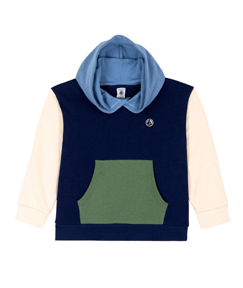 Boy Color Block Hoodie