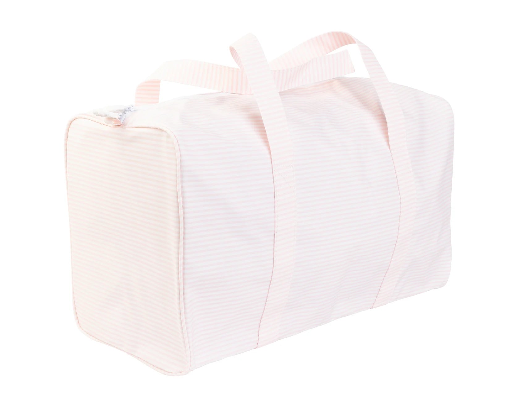 Duffle Bag Pink Mini Stripe