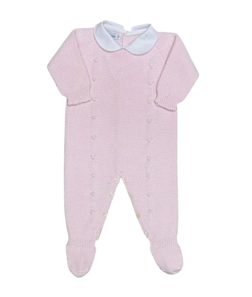 Footie with Baubles Pink