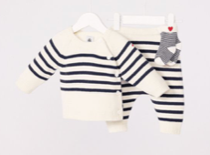 Baby 2pc Knit Set Stripe Sweater and Pants