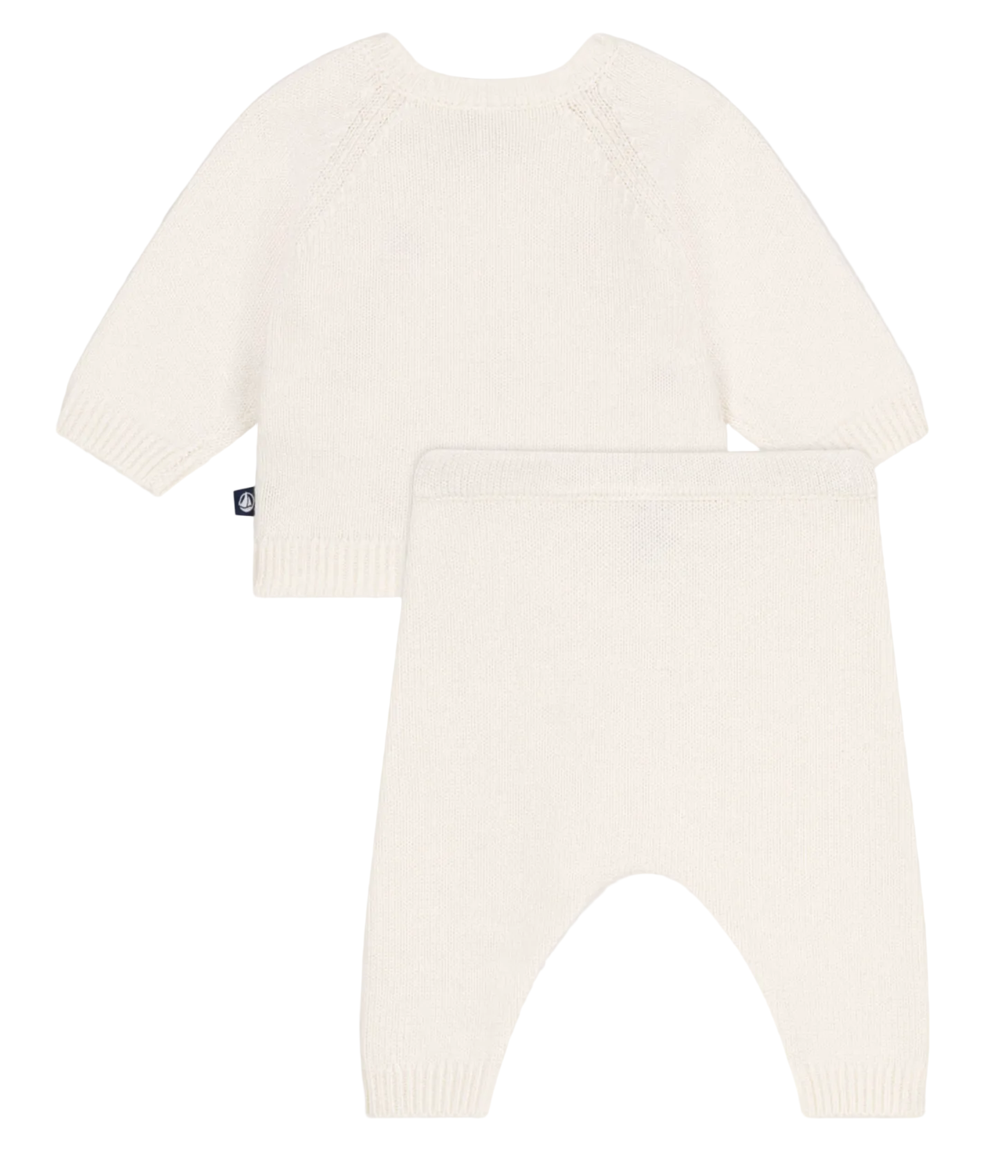 Baby Girl 2pc Knit Set Sweater with Hearts and Pants