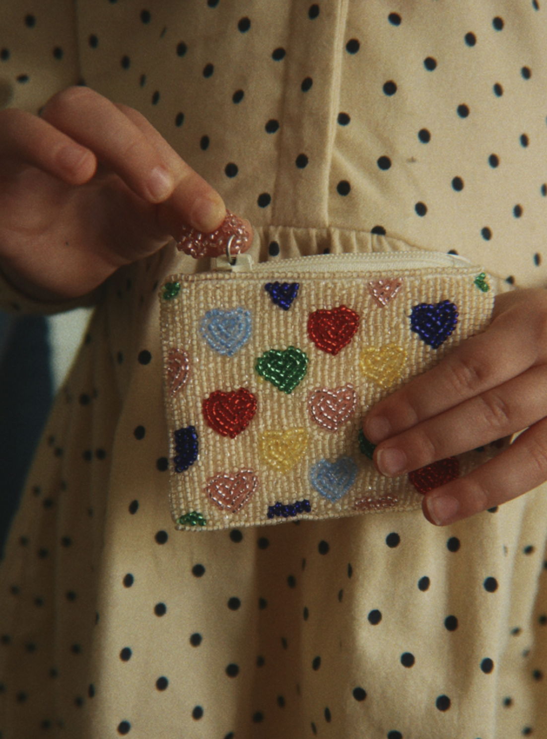 COEUR BEADED WALLET