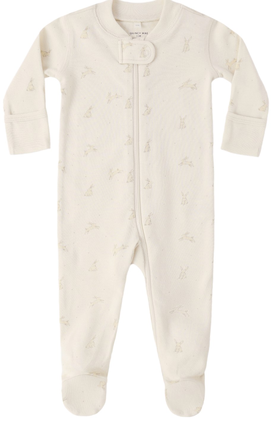 Zip Long Sleeve Sleeper Footie Bunnies
