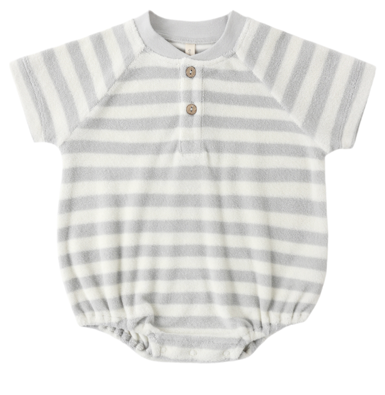 Terry Henley Romper Sky Stripe