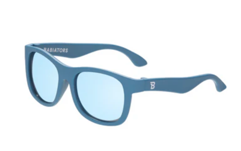 Midnight Blue Navigator Polarized Light Blue Mirrored Lenses