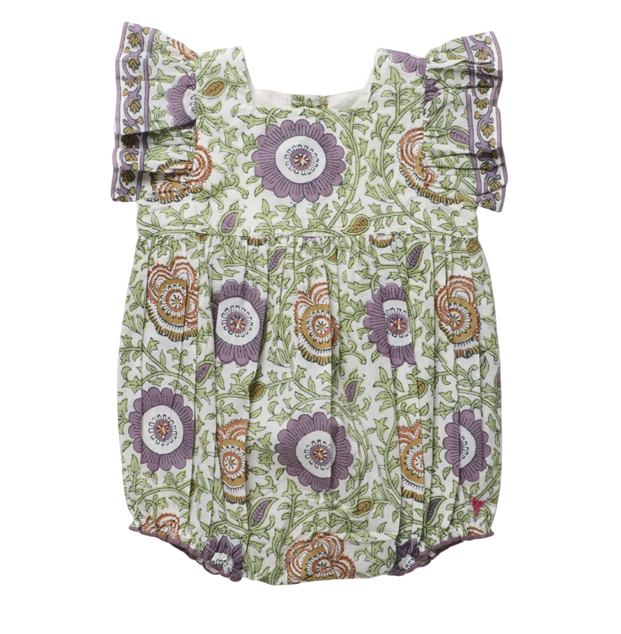 BABY GIRLS ELSIE BUBBLE - LILAC LISBON FLORAL