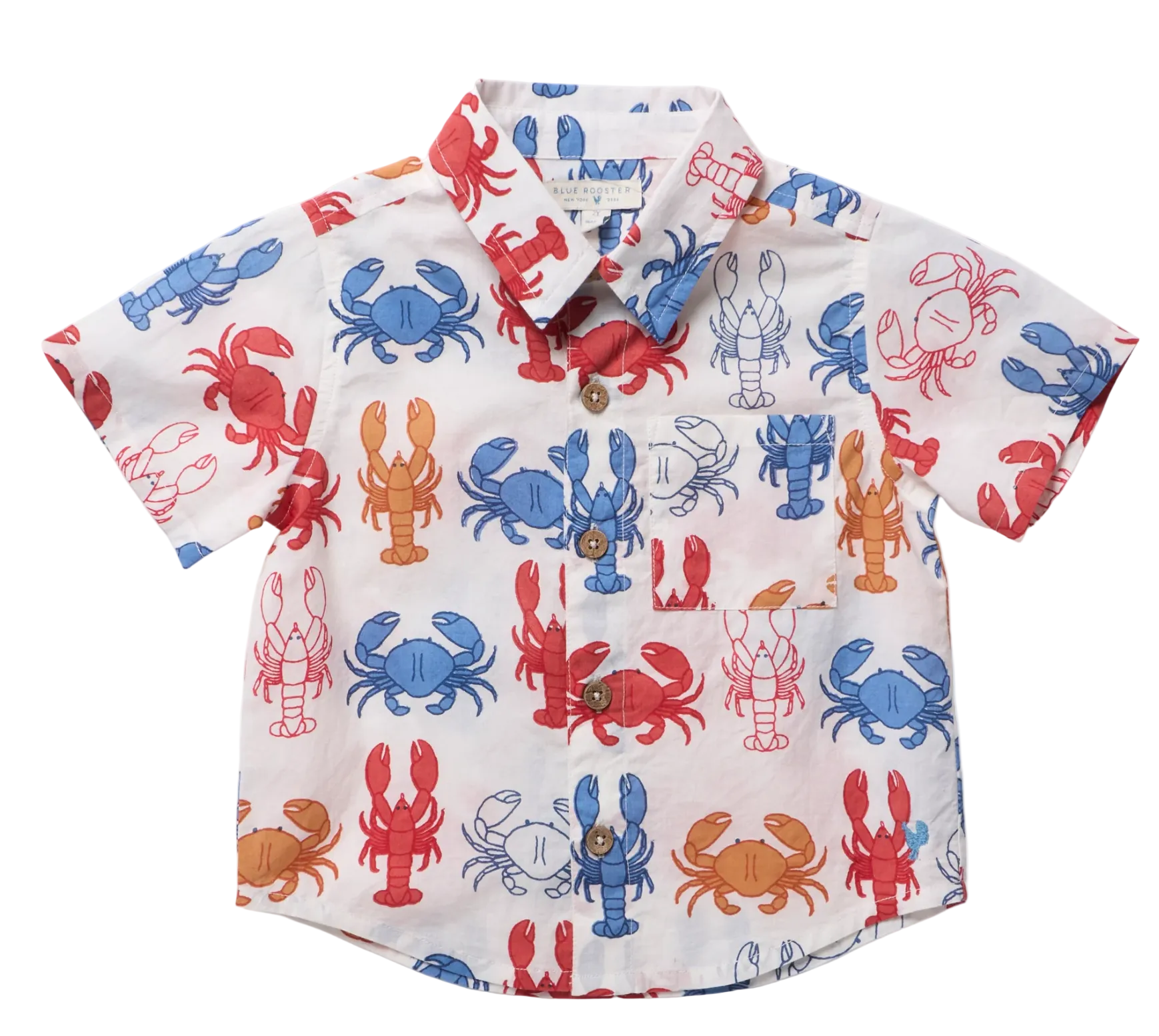 Boy Jack Shirt- Lobsters and Crabs
