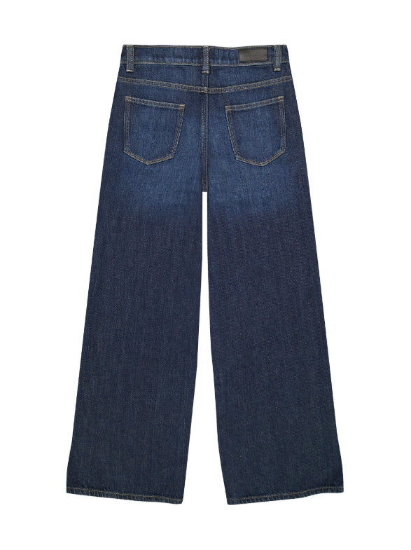 Lily Wide Leg in Deepwater
