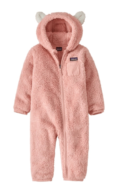 Baby Furry Friends Fleece Bunting Mallow Pink