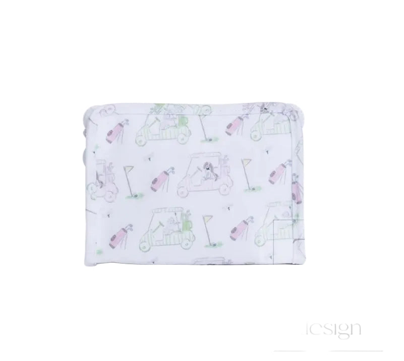 Roadie - zip pouch putt pink small