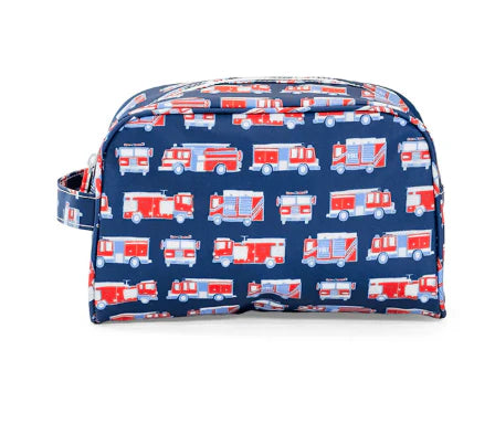 Stowaway Toiletry Bag in Fire Engines