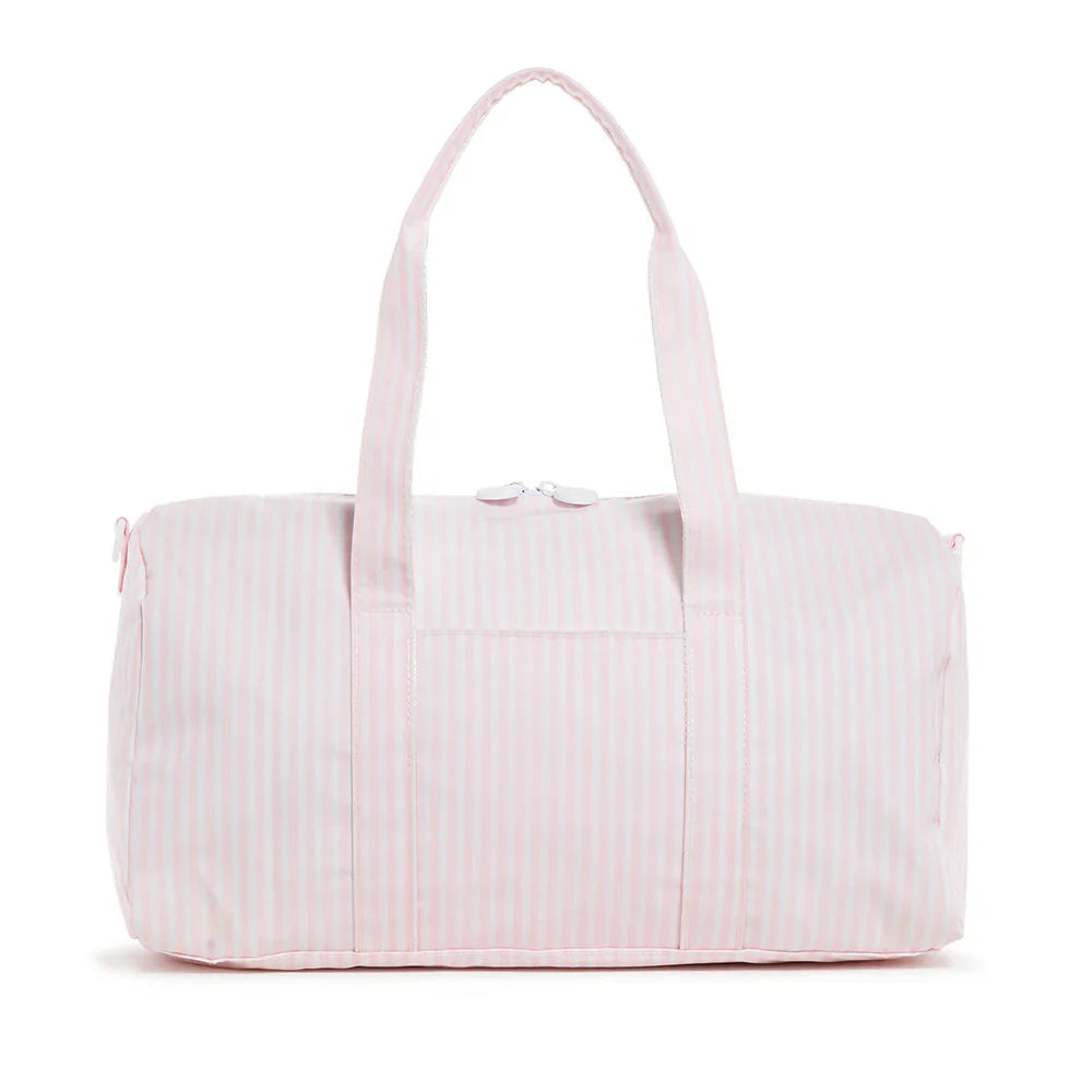 Weekender Duffle Bag in Pimlico Stripe Pink