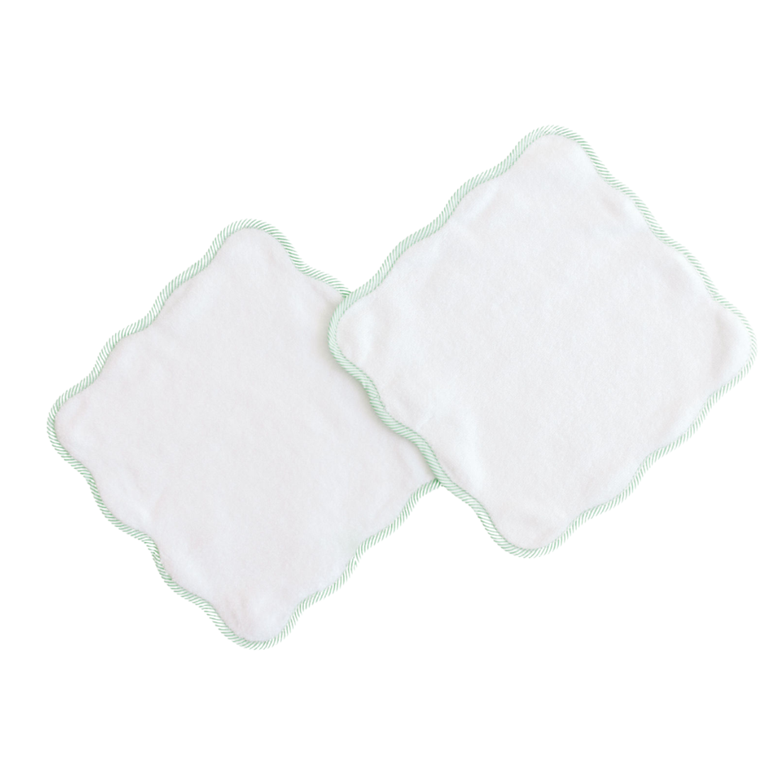 Washcloth – Green Stripe