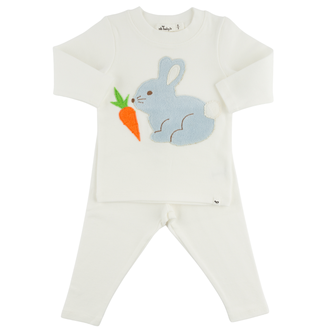 Profile Bunny with Carrot 2 piece