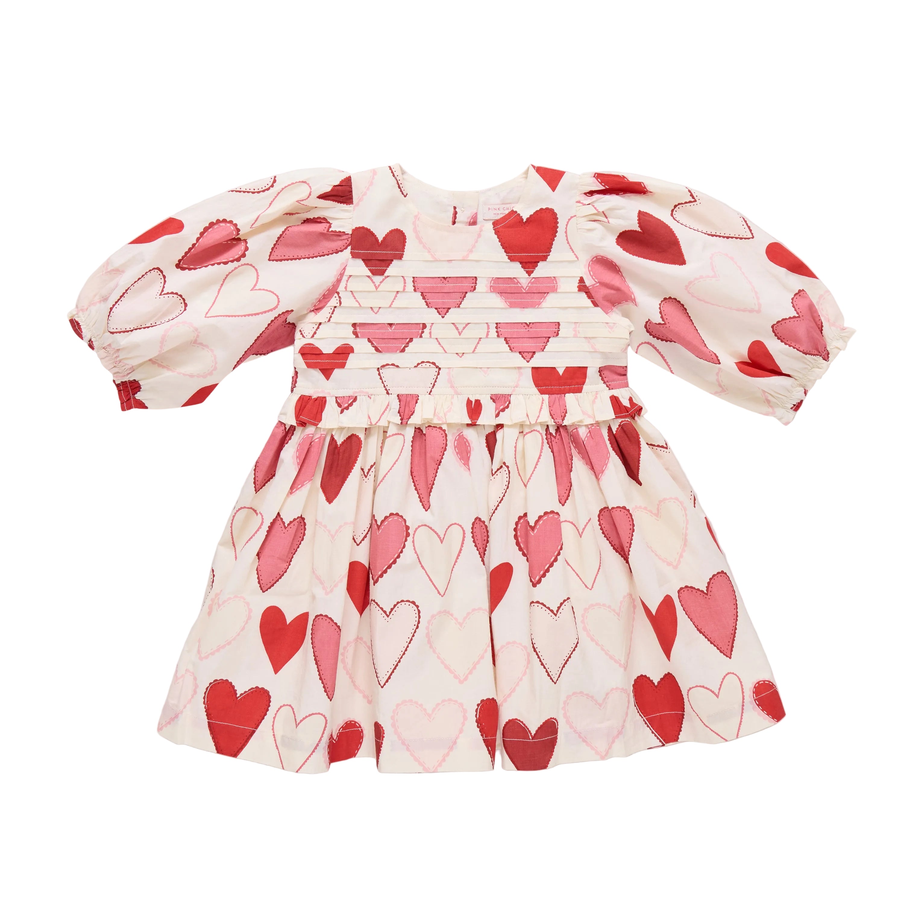 Girls Renee Dress Gradient Hearts