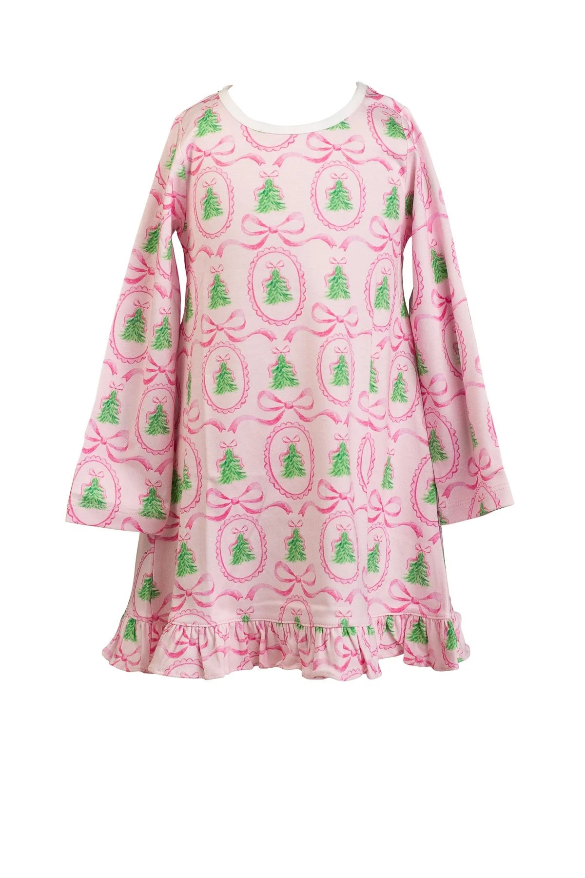Pink Tannenbaum LS Play Dress F26