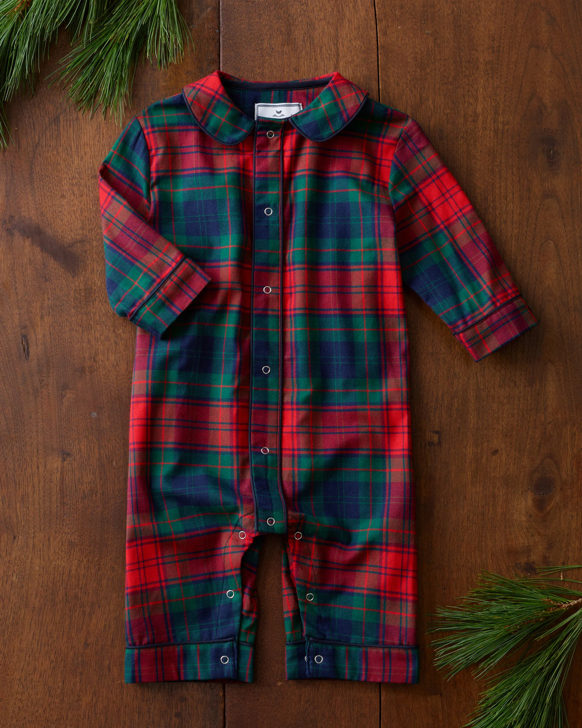 Baby Twill Cambridge Romper in St. James Tartan
